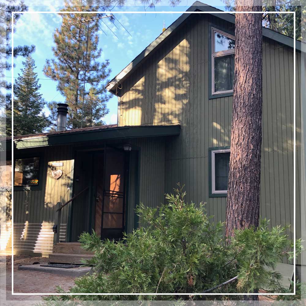 Front of Willems Cabin Lot 80